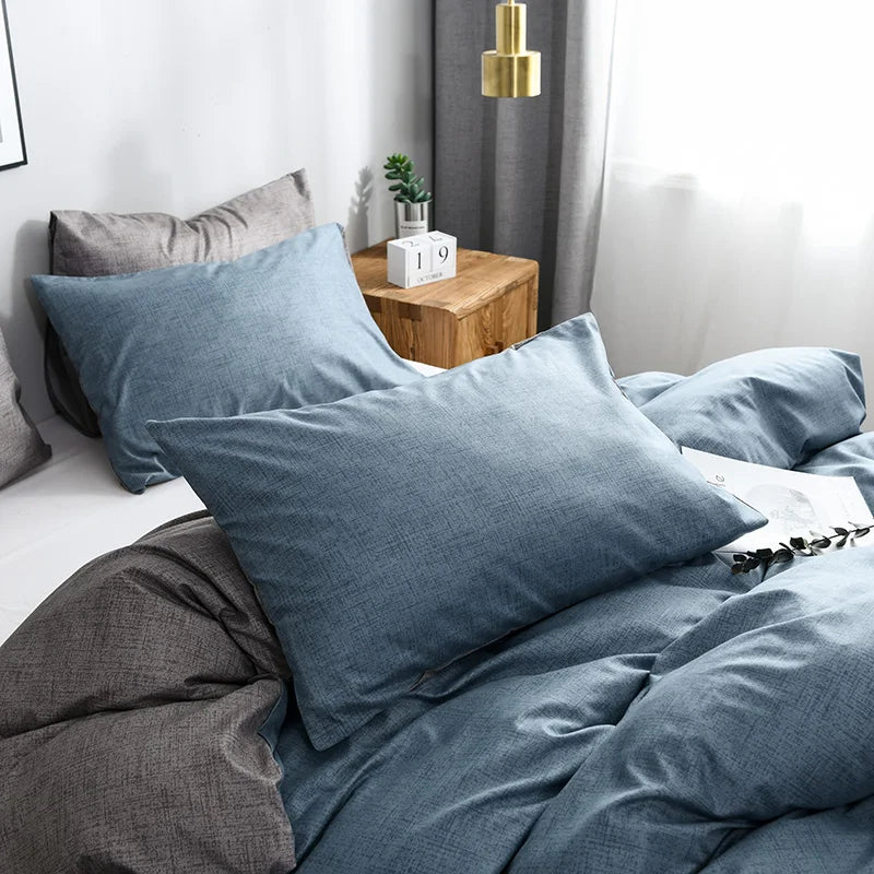 NORDIC CALM - Solid Color Duvet Cover Set - Soft, Breathable & Minimalist