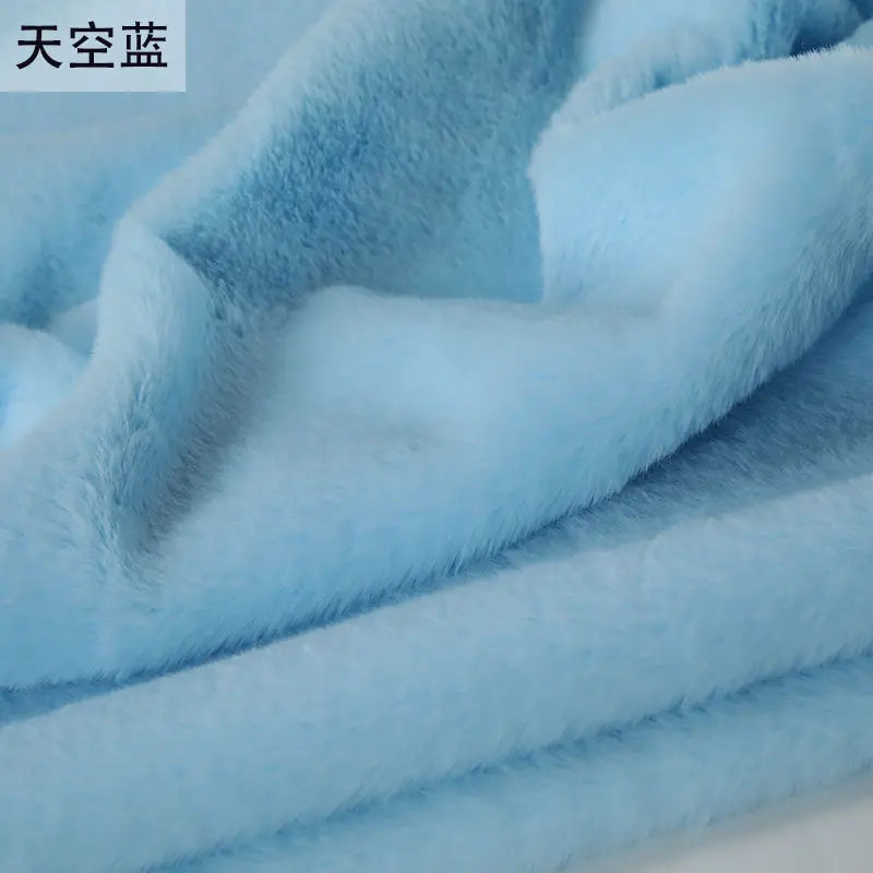 VELVET REX - Imitation Rex Rabbit Plush Fabric - 33 Colors, 165cm Wide, By the Meter