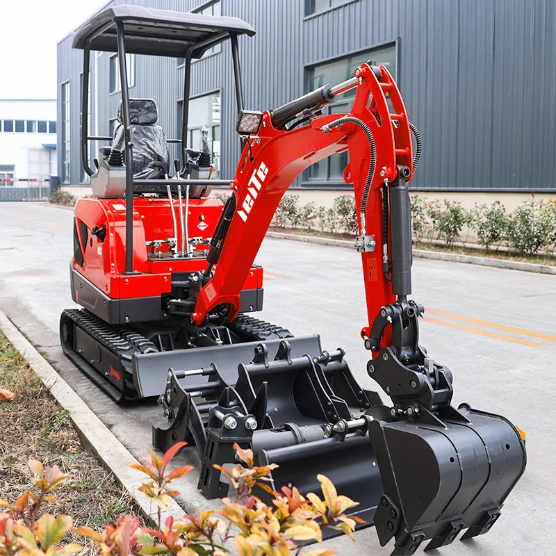 MINI EXCAVATOR - 1–2 Ton, 14 HP - Compact Farm Work