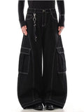 Cyber Y2K Baggy Cargo Jeans