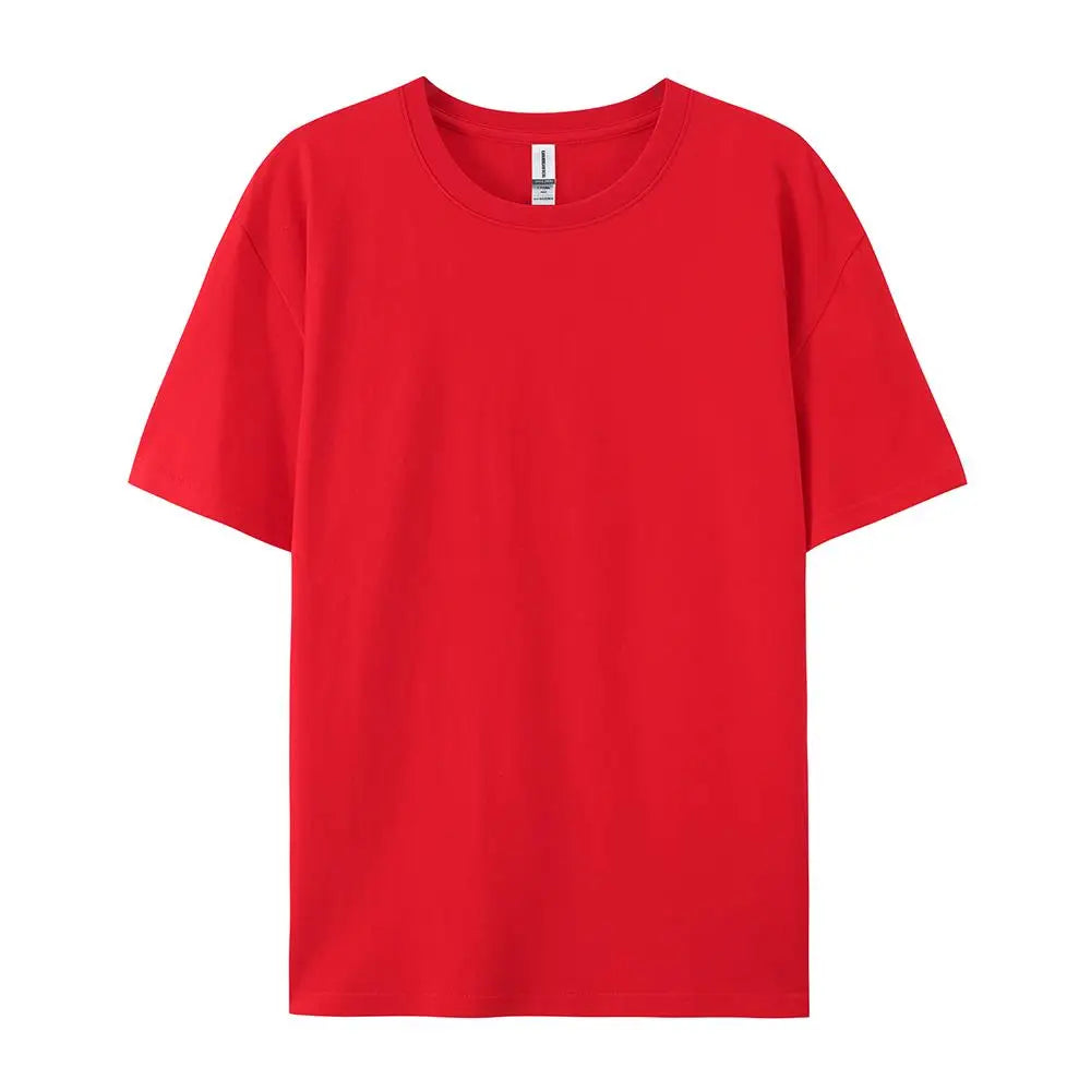 Cotton Solid Color Women's T-Shirts Multicolor Summer Short Sleeve Unisex Comfortable Tee Shirts Casual Fashion Woman Sportswear