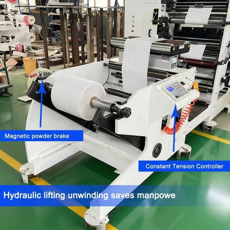 OR-850 FLEXO PRESS - 4-Color, 120m/min - 850mm Wide Format Labels
