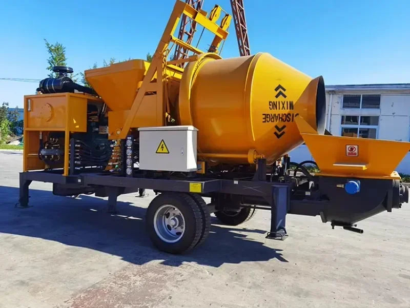 Yugong Mobile Concrete Pump Mixer - 22 m³/h - Diesel