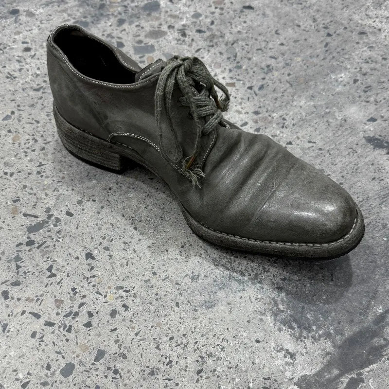 FULL GRAIN - Luxury Genuine Leather Derby Shoes - Head-to-Sole Perfection