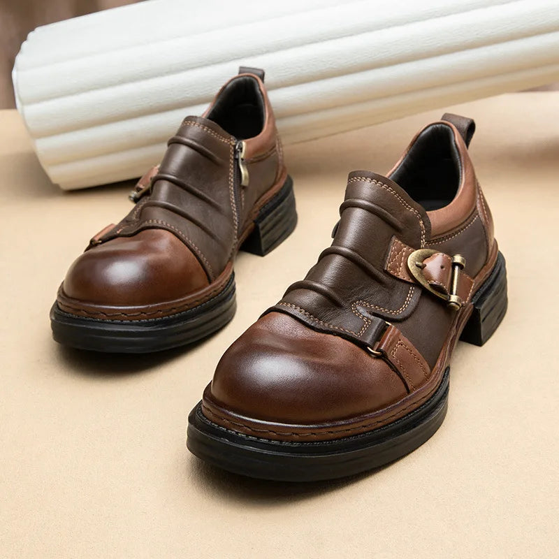 LEATHER DERBY - Genuine Cow Leather Business Shoes - Built to Impress