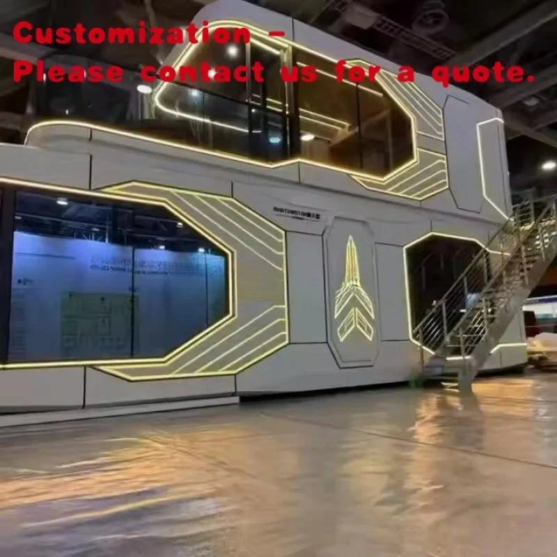 M9 2 Stories Capsule House - Space Capsule Luxury Prefab Modern Home