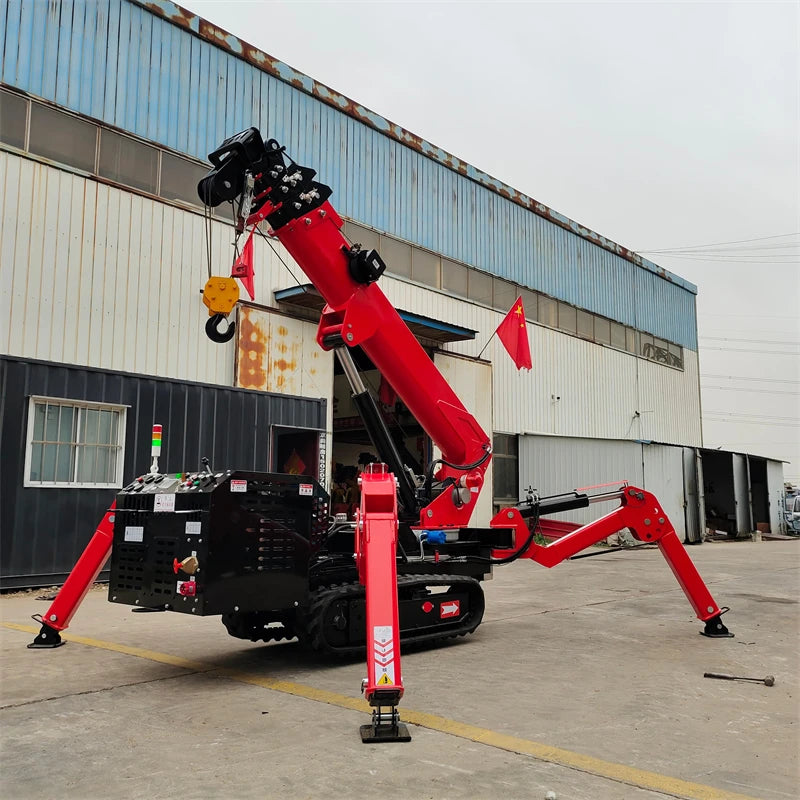 Yugong Mobile Spider Crane - 10 Ton - Remote Control