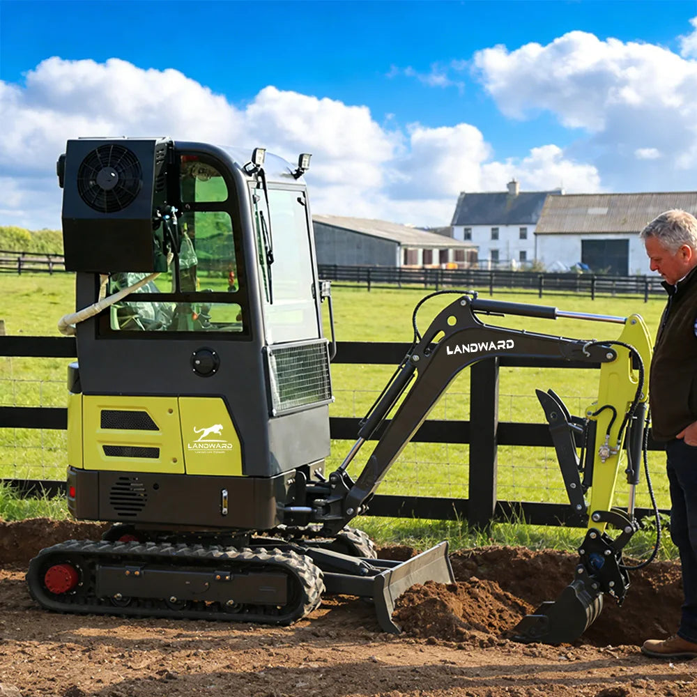 Mini Excavator - 1.2-2 Ton - Kubota Engine