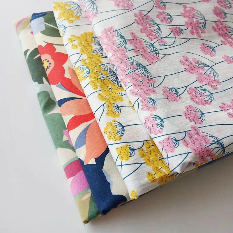 Retro Cotton Fabric – 140cm Wide, By the Meter