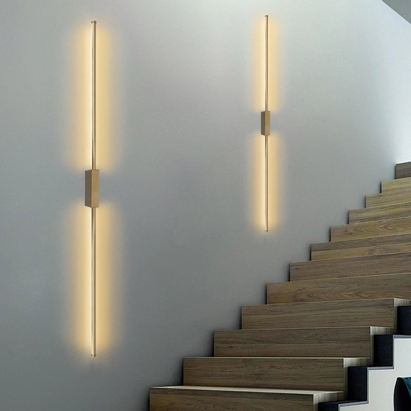 Nordic LED Long Wall Lamp – 60/90/120cm, 3 Color Temps