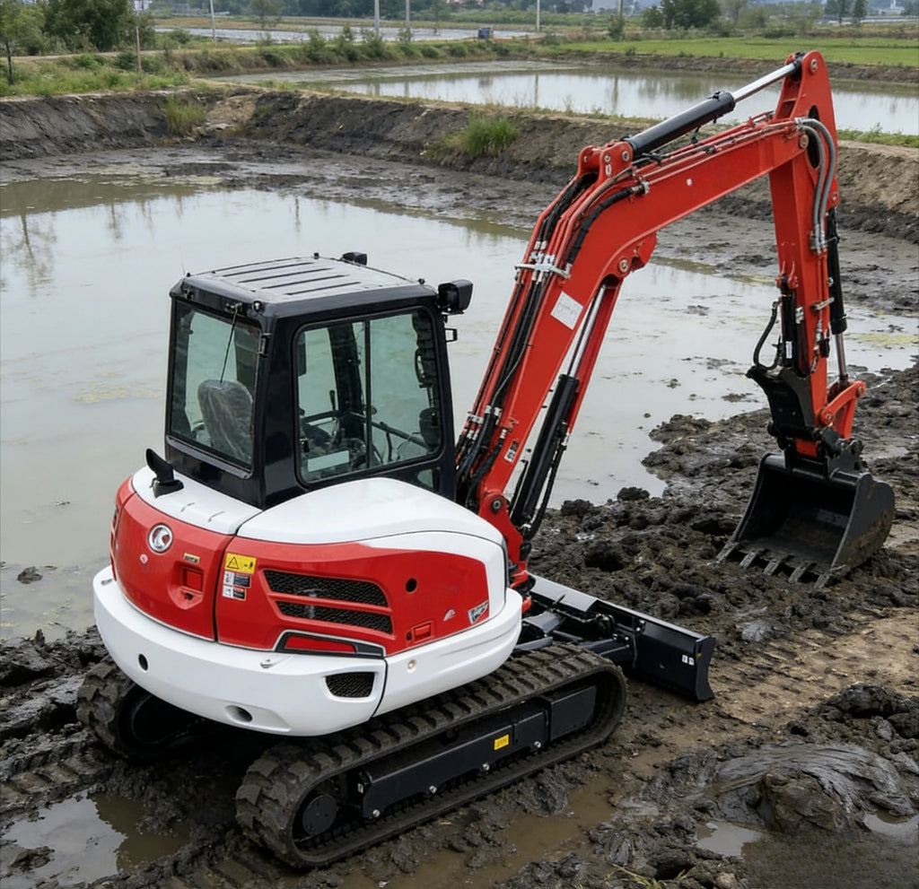 Kubota KX040-4 Mini Excavator - 40.4 HP - 4,000 kg