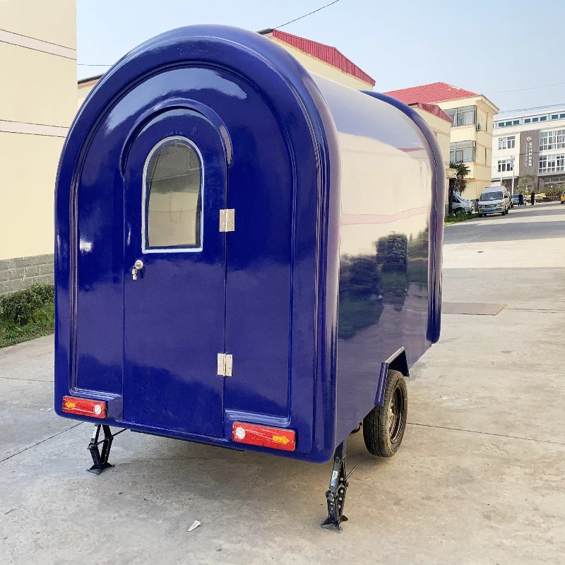 Round Airstream Food Trailer – Mobile Kitchen Coffee Bar