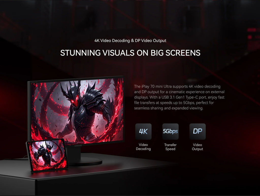 ALLDOCUBE iPlay 70 Mini Ultra 8.8" 2.5K 144Hz Gaming Tablet