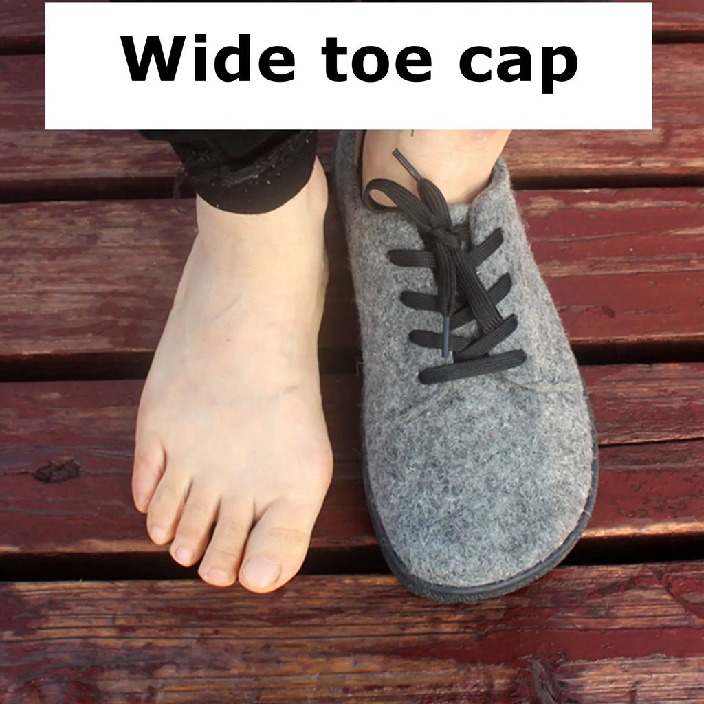 GROUNDFEEL - Barefoot Genuine Leather Sneakers - Feel Every Step, Miss Nothing