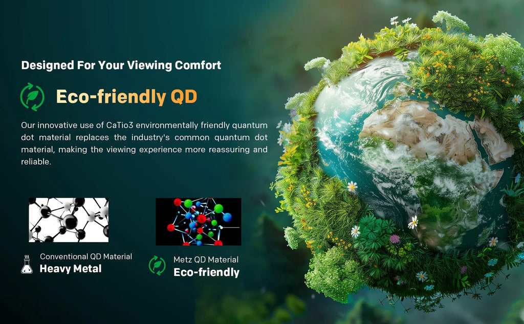 METZ 32MQF7030Z QLED Google TV 32 Inch
