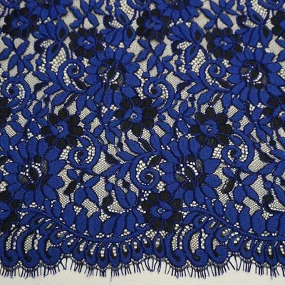 COTTON LACE FABRIC - Floral 3D Mesh, 150cm Wide - Soft Details