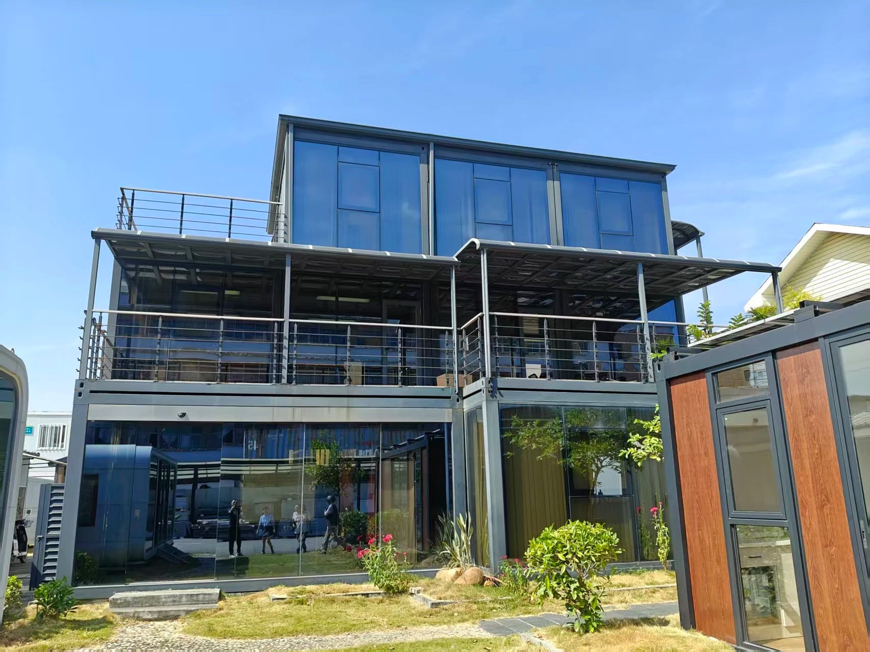 Nocturne Container Villa - 2-Story Steel Prefab