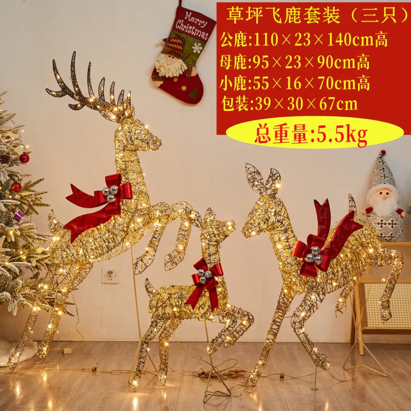 Fiberglass Christmas Figurines - 15 Styles - Festive Display