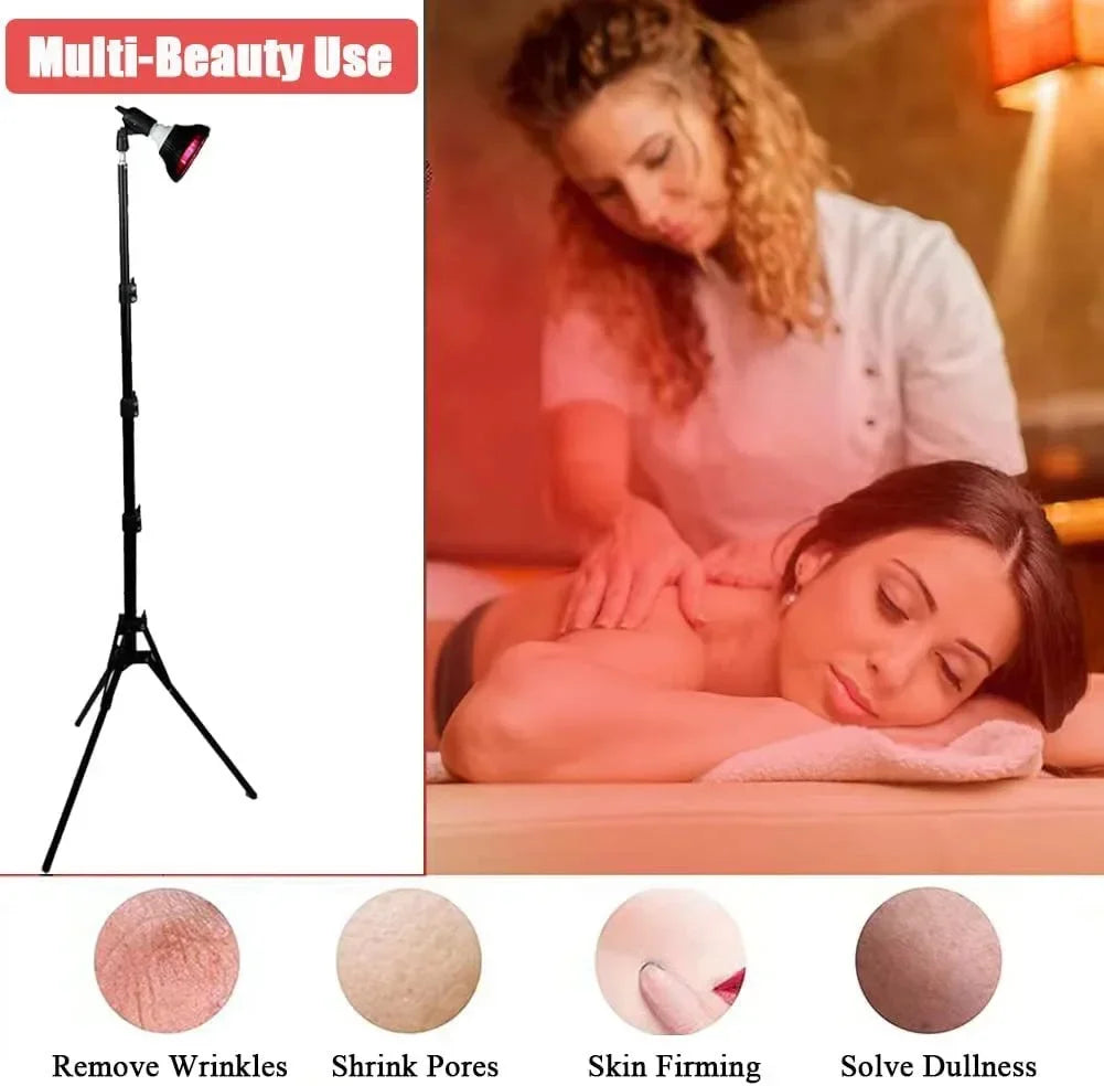 Red Light Therapy Lamp 54W – 660nm & 850nm