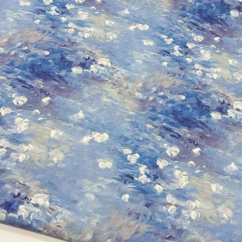 Oil Painting Floral Fabric – 148cm Wide, 16 Patterns