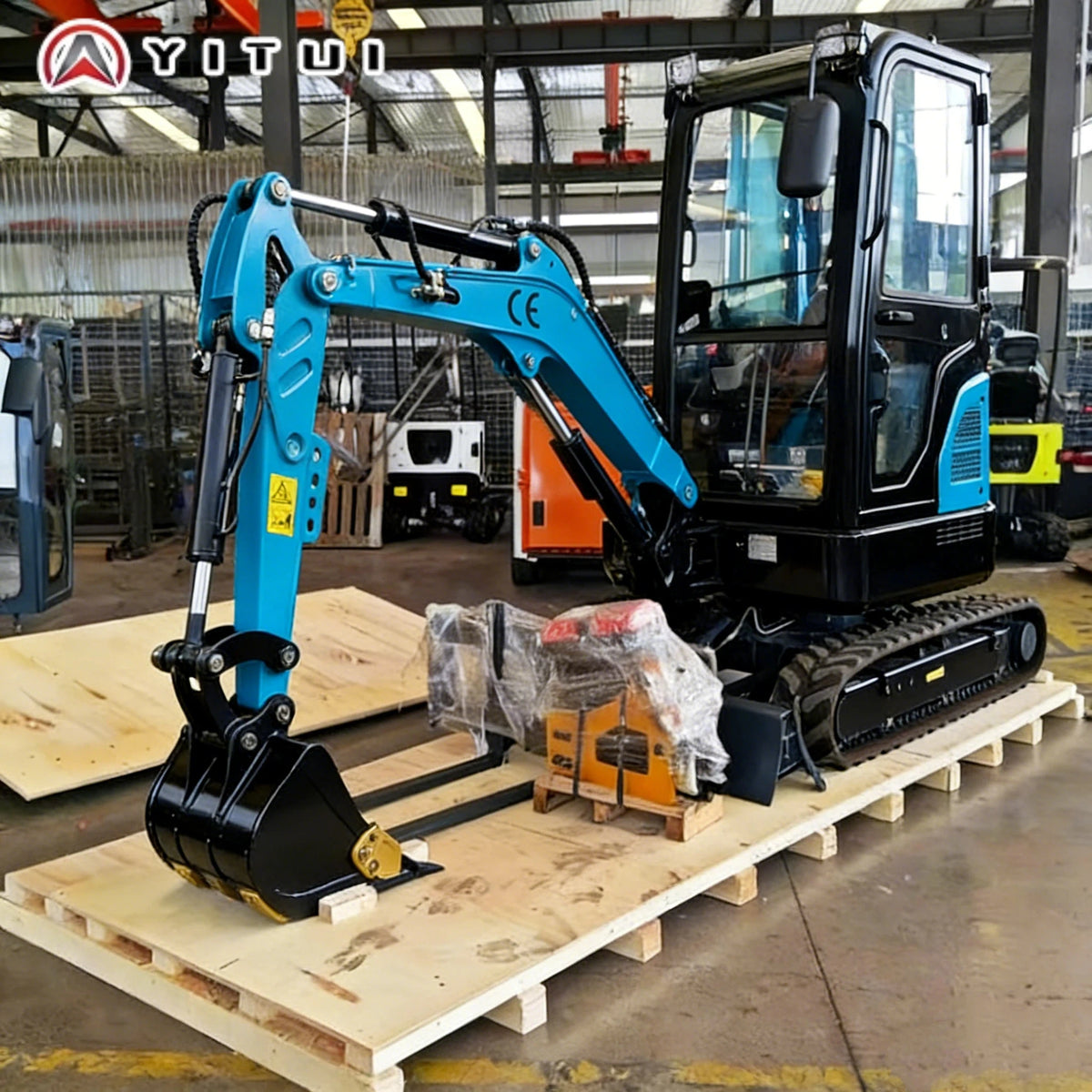 Mini Excavator - Kubota engine - crawler workhorse