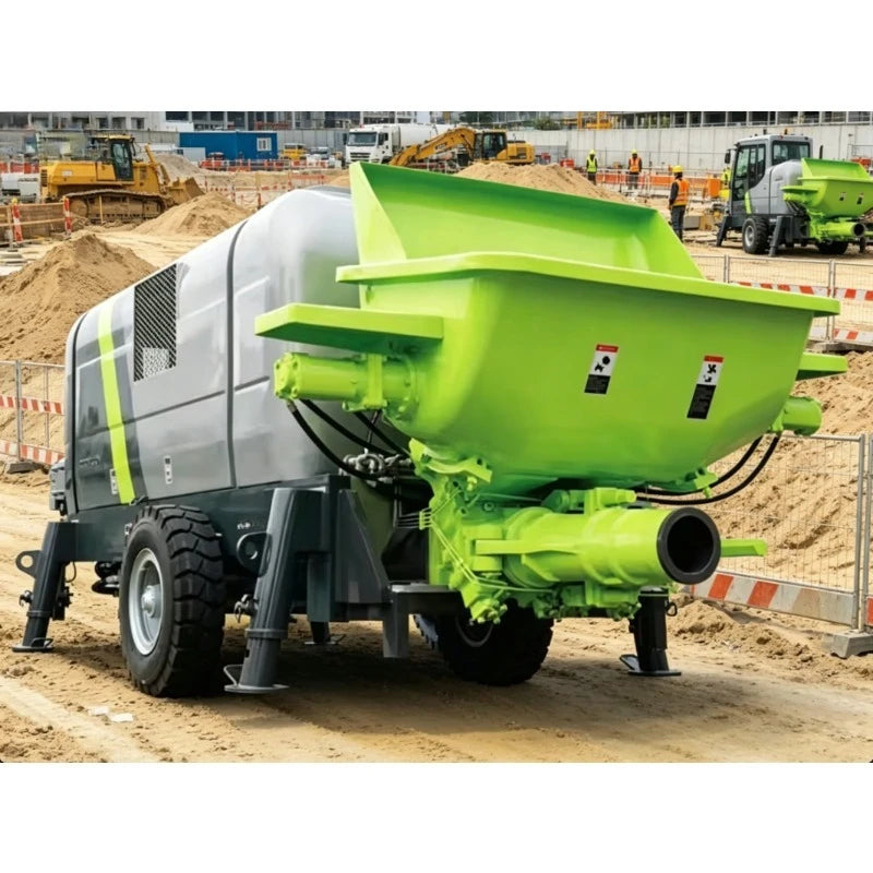 YG Diesel Concrete Pump - 82 m³/h - 1800 m Reach