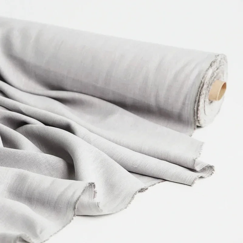 100% French Linen Fabric – 280cm Wide, By the Meter