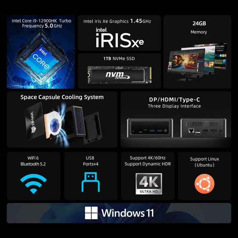 BMAX B9 Power Mini PC i9