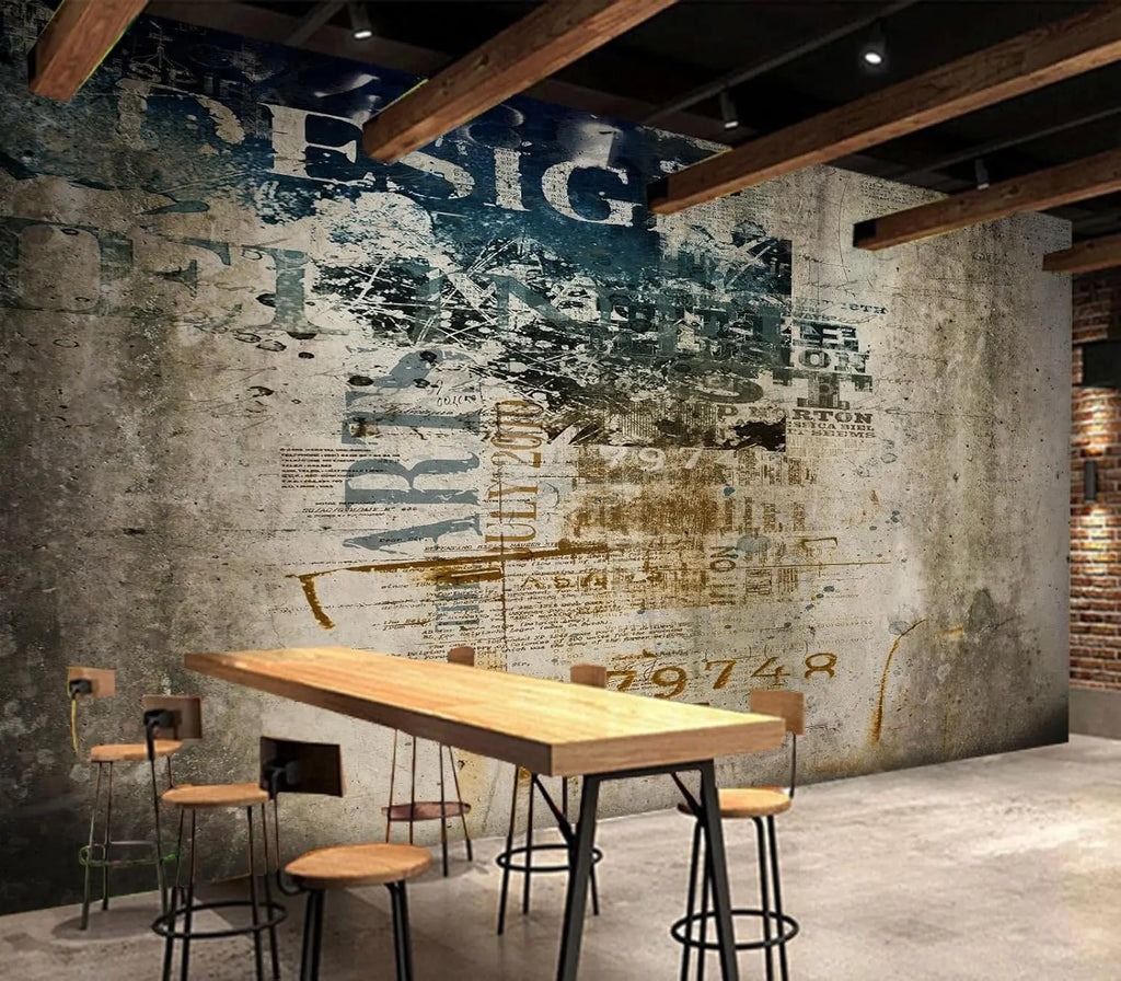 INDUSTRIAL ABSTRACT TAPESTRY - HD Polyester Print, 9 Sizes - Raw Spaces