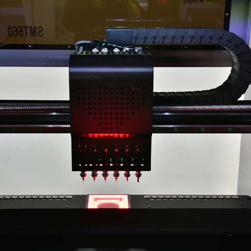 SMT660 PICK & PLACE MACHINE - 6 Heads, 8 Cameras - Compact SMT Line