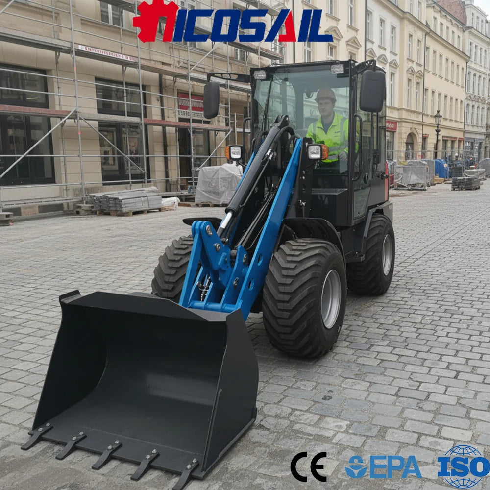TELESCOPIC LOADER - 0.8 t Load, High Reach - Compact Site Utility