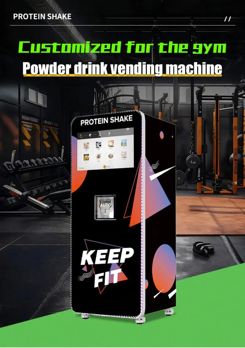 Automatic Protein Shake Vending Machine