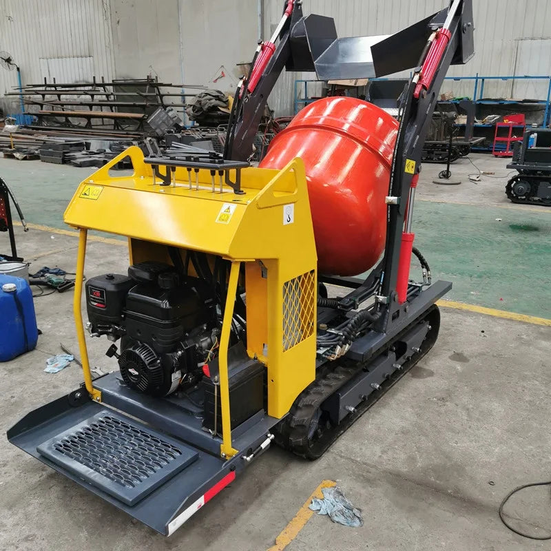 DEGRES/AIDE Crawler Concrete Mixer - 2 m³/h - B&S Engine