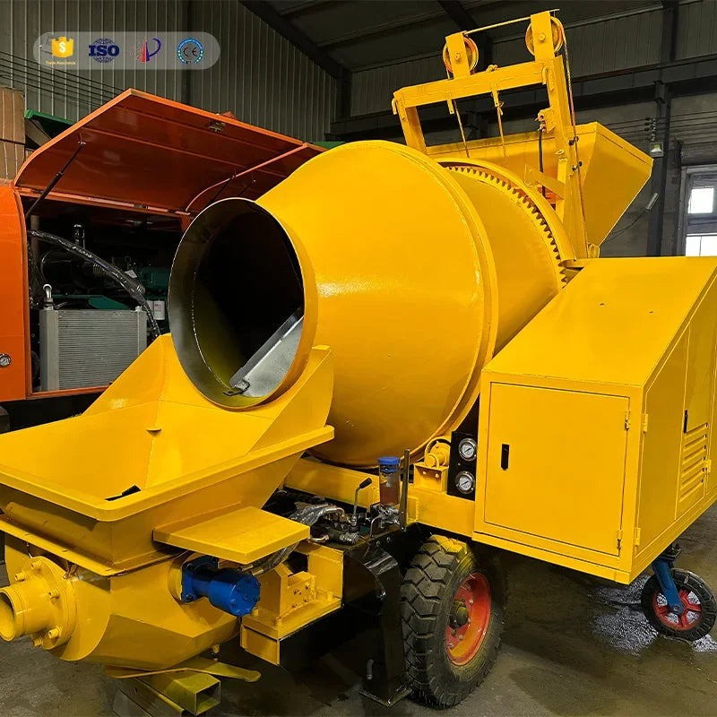 Yugong Mobile Concrete Pump Mixer - 22 m³/h - Diesel