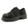 RISE UP - Men's Retro Platform High-Top Derby Shoes - Height Boosting Workwear Leather