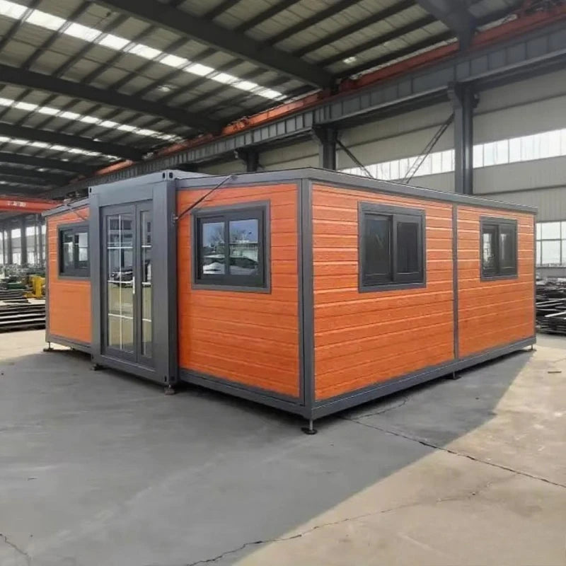 Portable Prefab Two-Story Container House - 20-40ft Hotel Villa