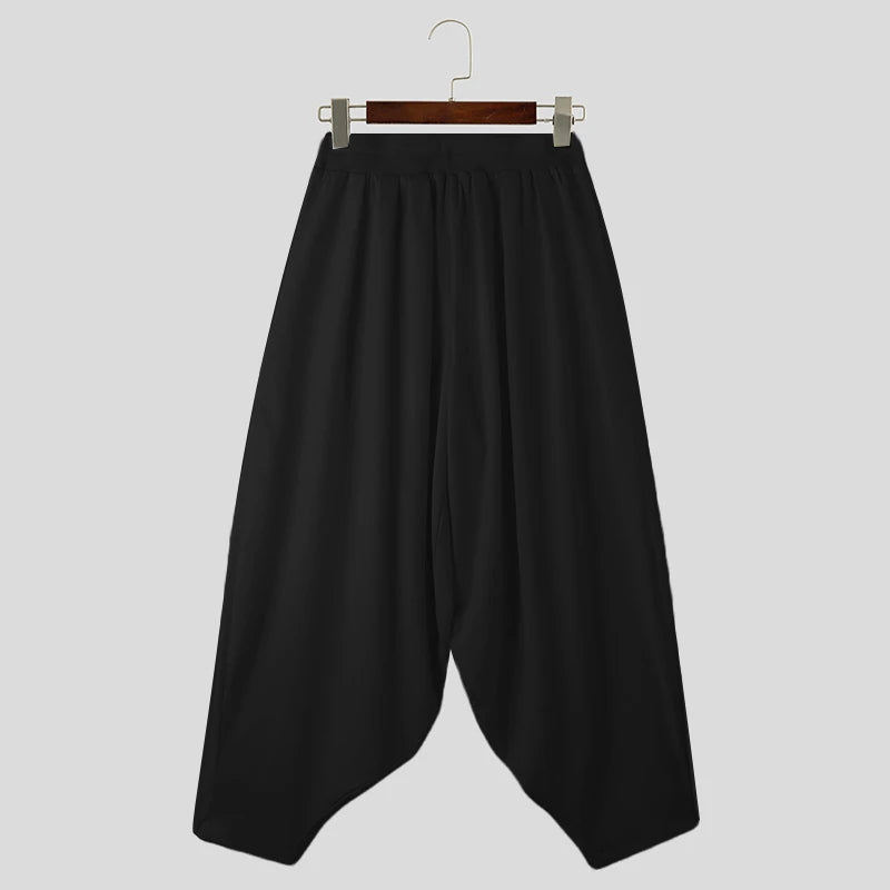 WIDE MOVE - Men's Solid Wide Leg Casual Pants - 3 Colors, S–5XL