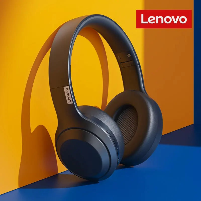 Lenovo TH10 Wireless Headphones Over-Ear Stereo Bluetooth Headset