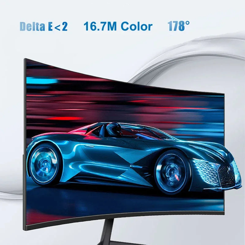 24" Curved 100Hz Gaming Monitor - FHD 1080P Immersive Display