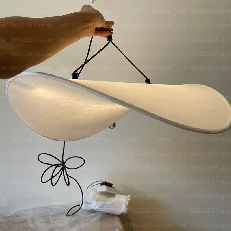 Tuscan Style Silk LED Pendant Lamp – 5 Sizes, Dimmable