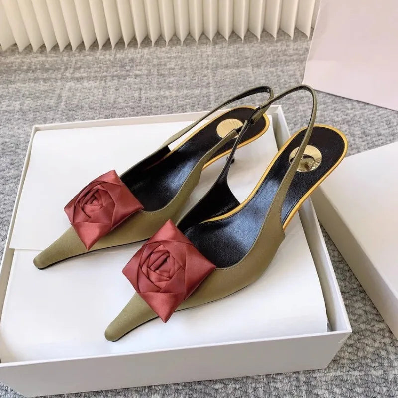 2026 High-heel cm Shoes for Women Size New Fashion Pointed Sandals Summer Shoes Sandalias De Mujer