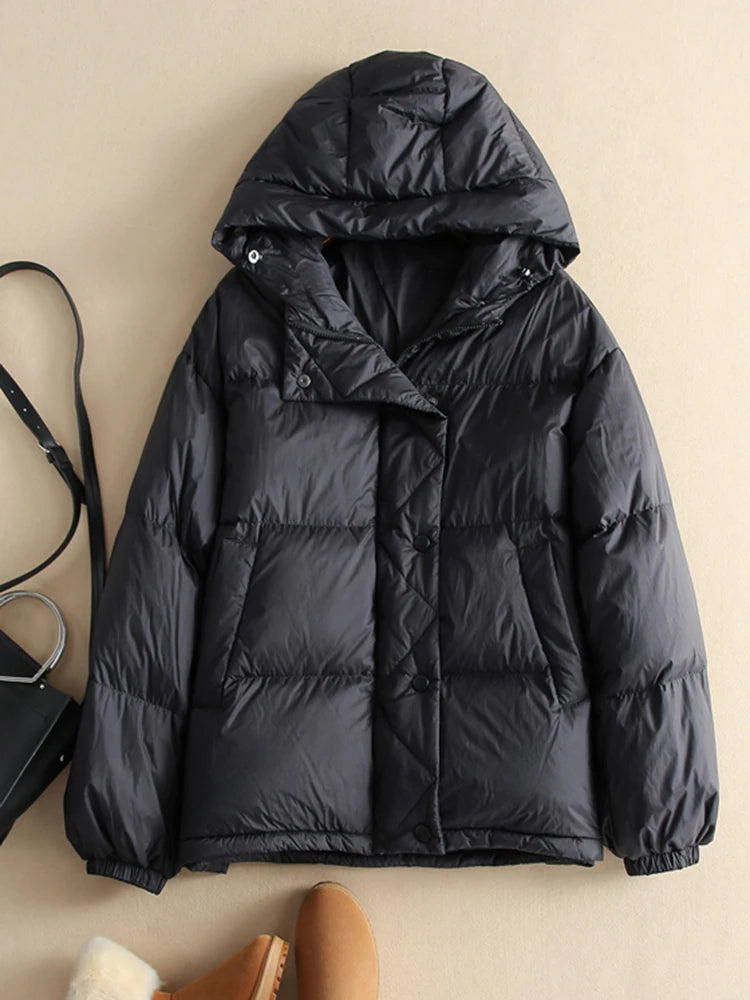 Quilted Down Parka – 85% Duck Down Oversize