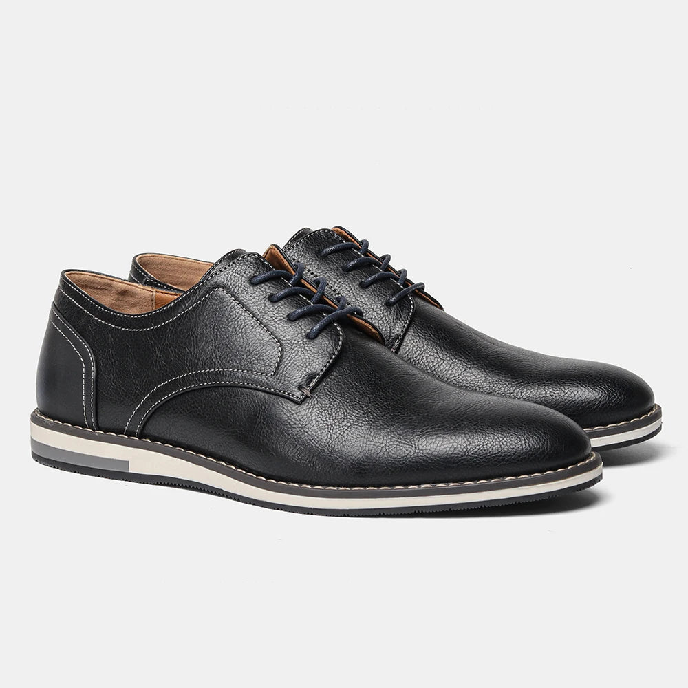Men's Fashion Casual Loafers - Comfortable Lace-Up Shoes EU 39-47.5