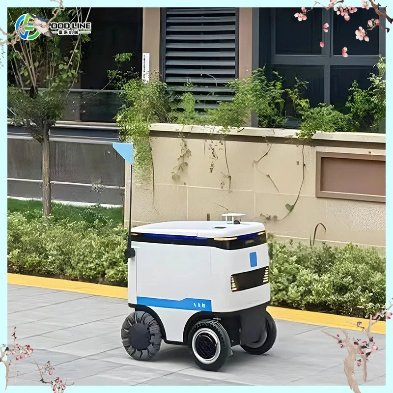 Autonomous Food Delivery Robot - SLAM Navigation - Smart Service