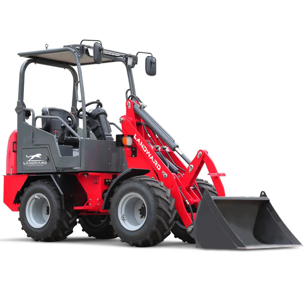 Compact Wheel Loader - Kubota Engine Options - Farm Work