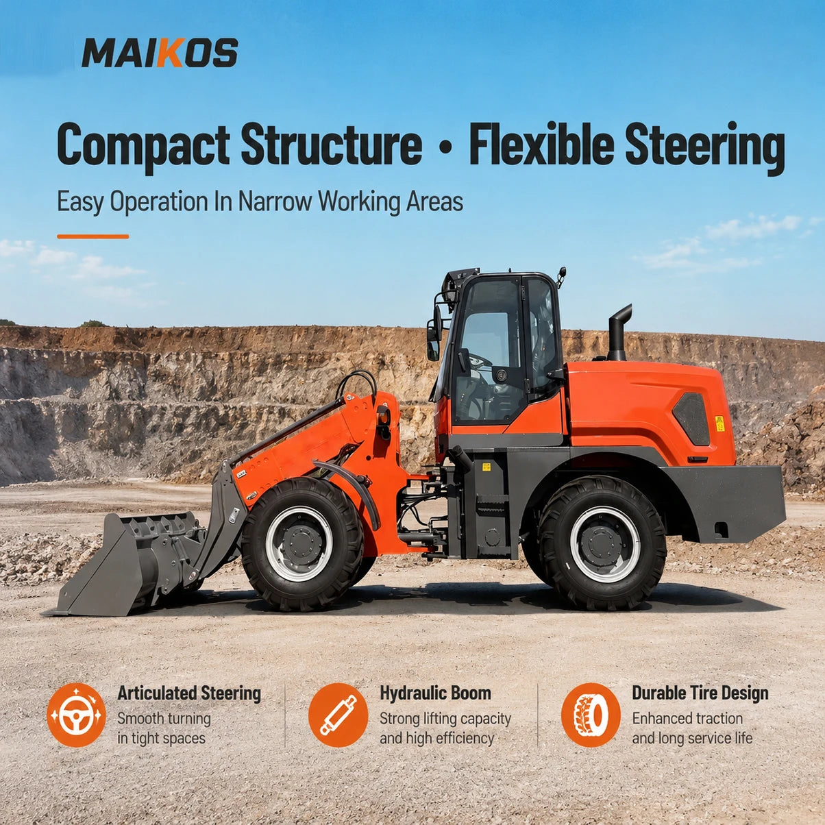 4WD TELESCOPIC LOADER - Diesel, 4-Wheel Drive - Civil Site Work
