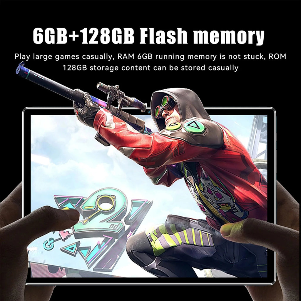 Nova 10.1" HD Edge - 6GB/128GB Android 13 Tablet