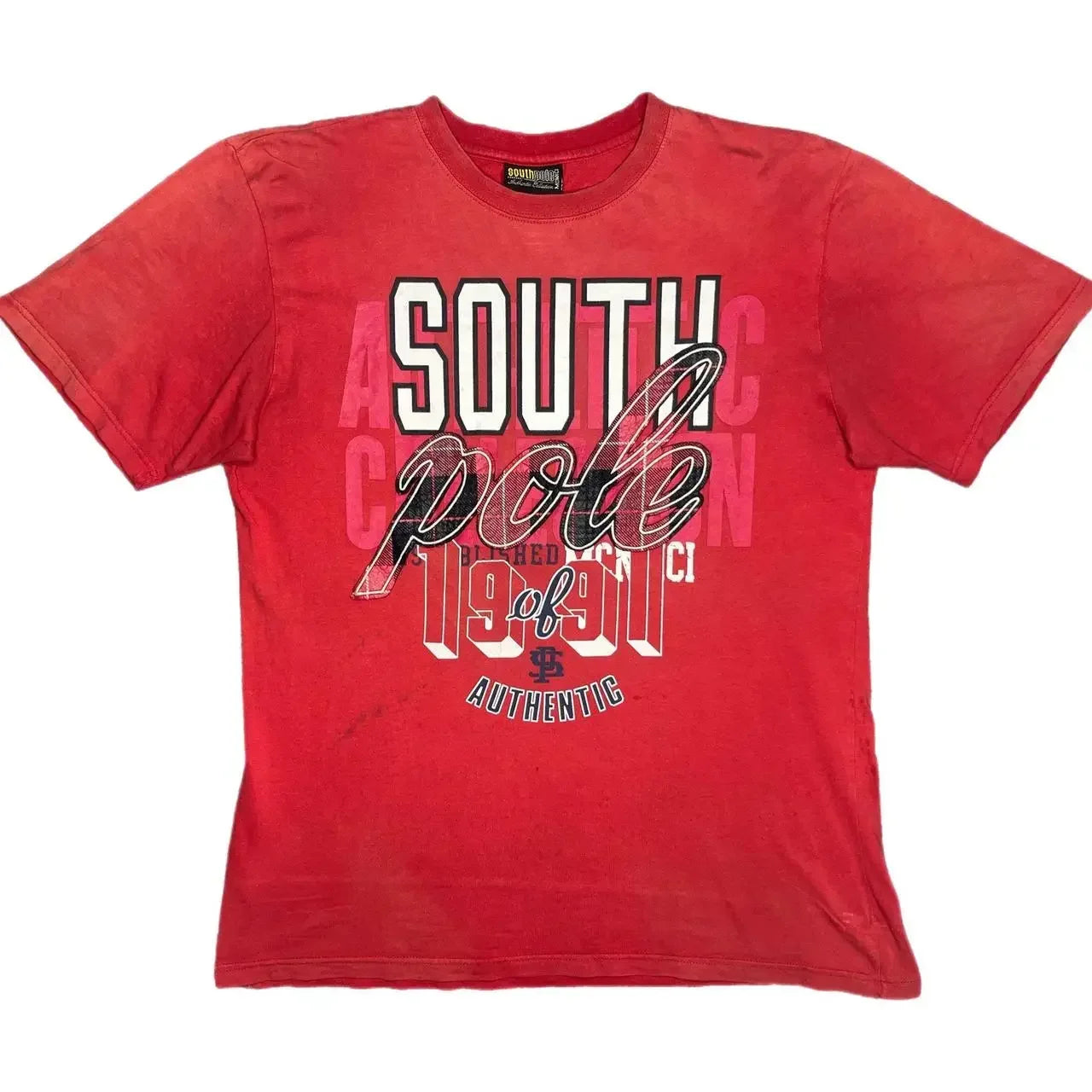 High Street Southpole Short Sleeve Women Y2K Graphic Print Oversized T Shirt Harajuku Gothic Round Neck Cotton Short Sleeve Tops