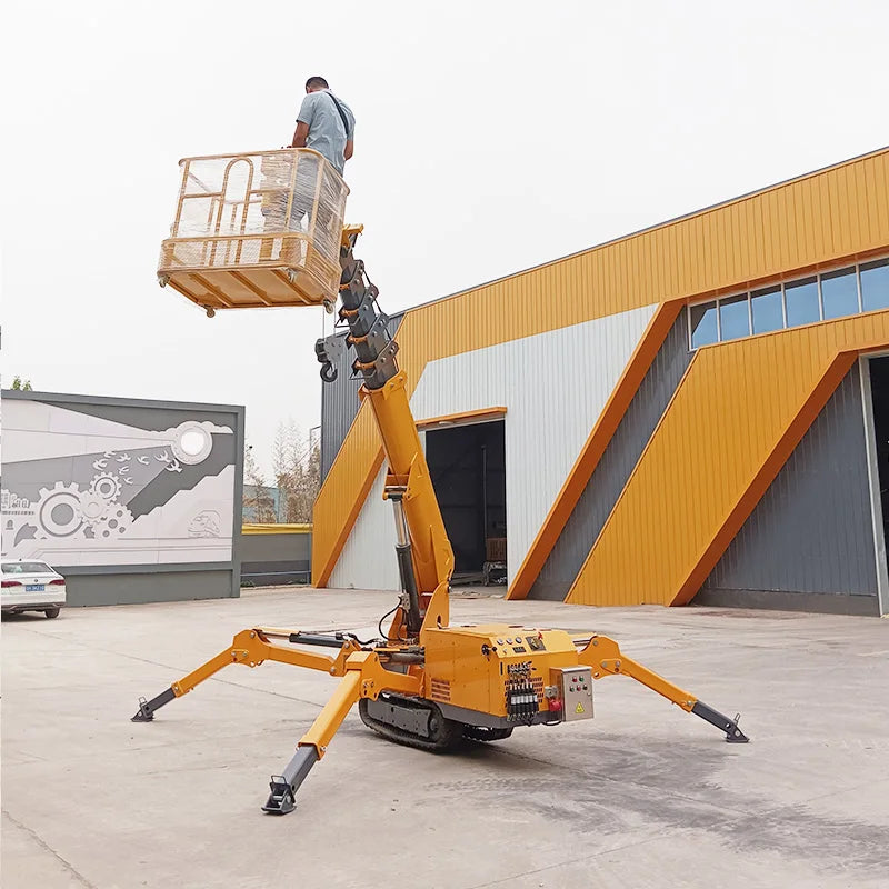 Crawler Spider Crane - Remote Control Lifting - Indoor Renovation