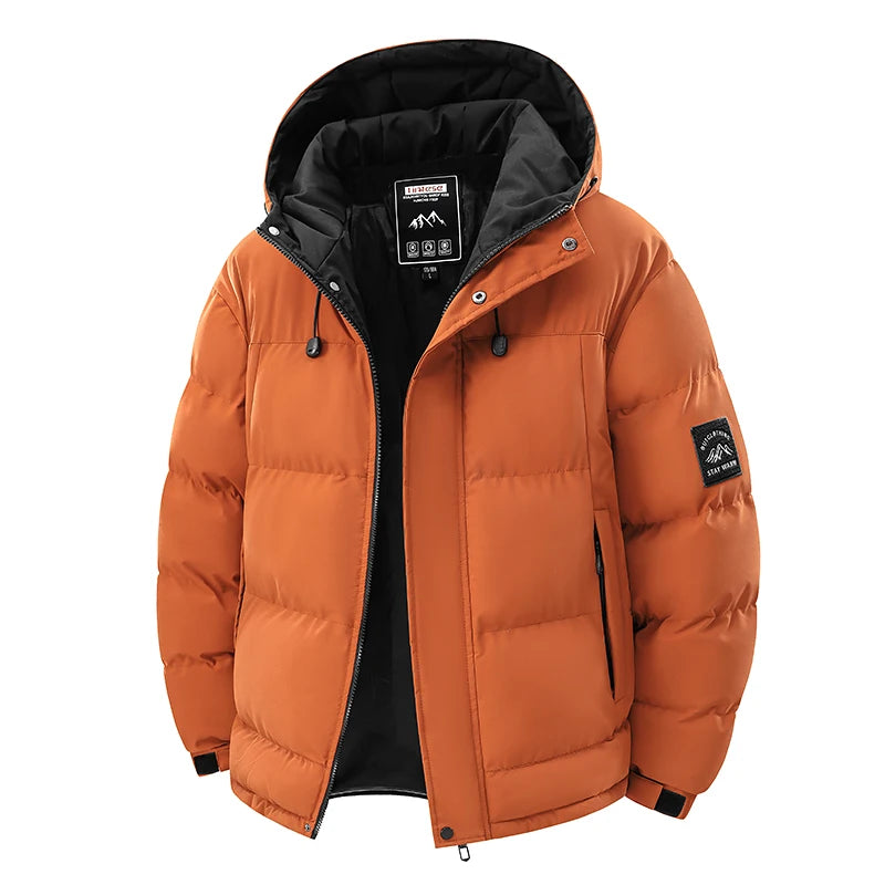 WINTER PARKA - Men's Thick Windproof Hooded Parka Coat - 4 Colors, S–6XL